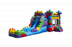 Mega Block Pool and Stopper Combo DRY ONLY