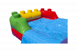 Mega Block Pool and Stopper Combo - Water