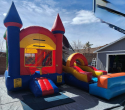 Castle Combo 4 in 1 (slide on the side) Water