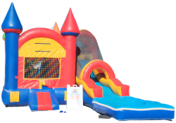 Castle Combo 4 in 1 (slide on the side) Water